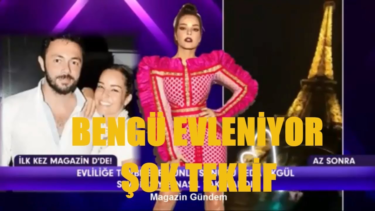 Bengü Evleniyor - Paris'te Evlenme Teklifi aldı