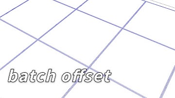 SketchUp batch offset plugin