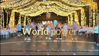 World Power Line dance 