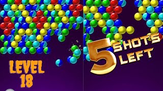 Bubble Shooter Gameplay Level 18 | बबूल शूटर गेम खेलो screenshot 3