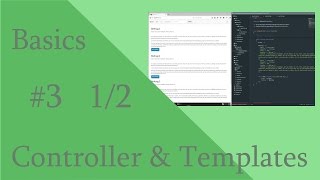#3 1/2 - Symfony 3 Controller & Templates | +Bootstrap | Basics