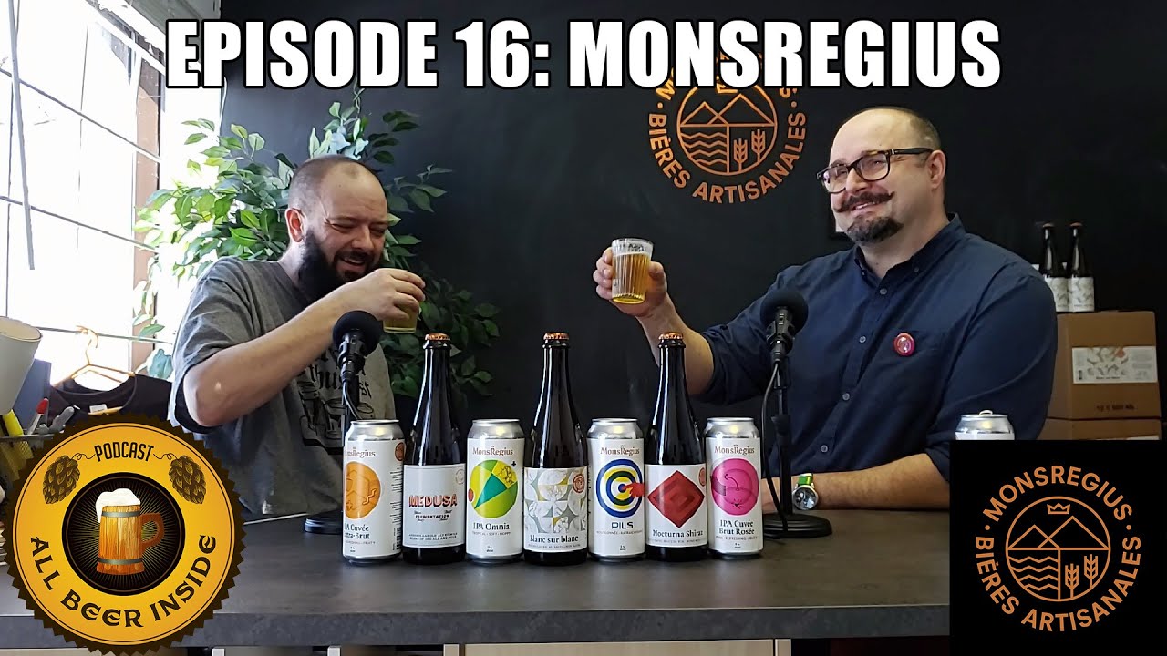 Ep 16: For the love of Latin beer names - Martin L'Allier of MonsRegius Bières Artisanales