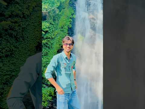 Strictly romantic vibes❤️ #love #waterfall #smile #naturelovers #youtubeshorts #explore