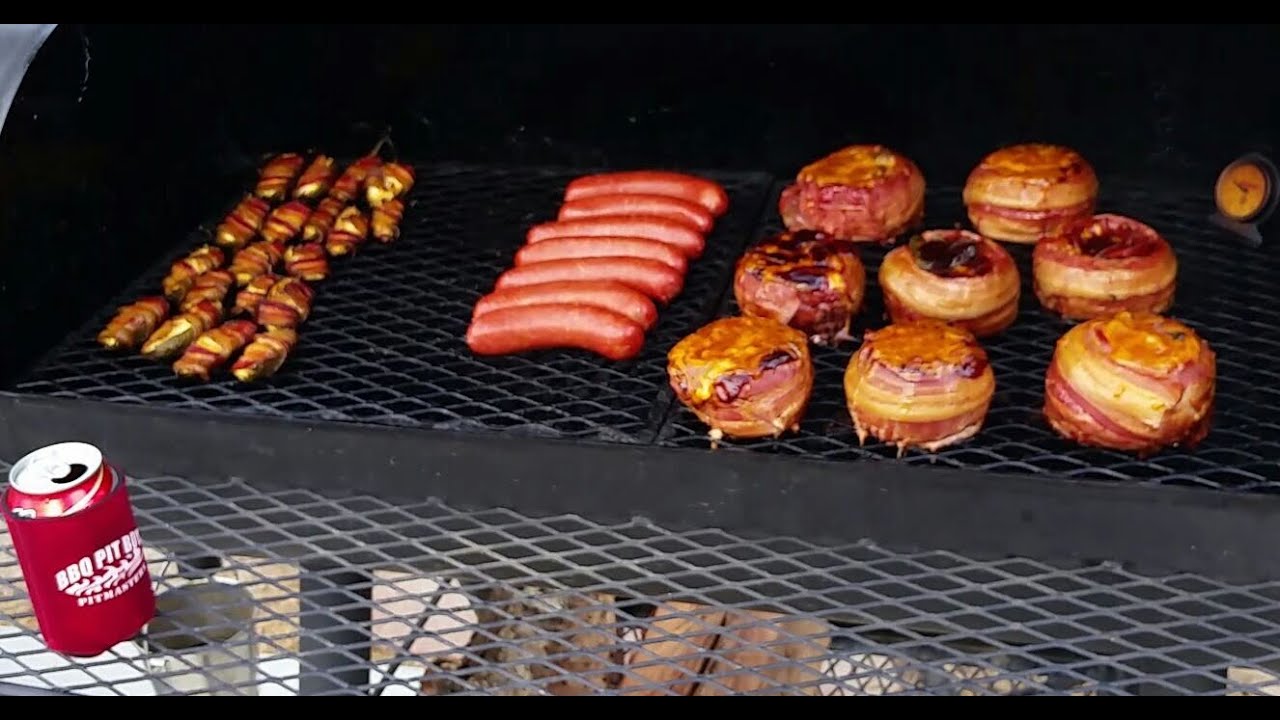 Beer Can Bacon Burgers YouTube