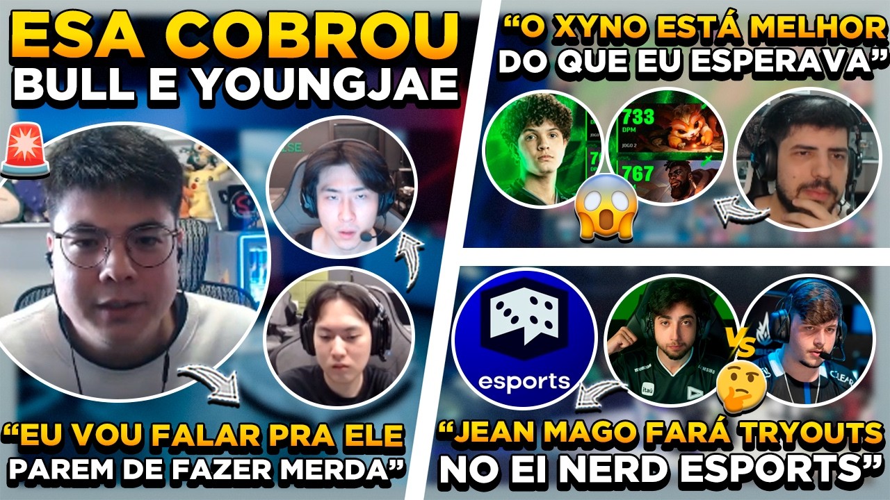 🚨 BOMBA ! MAGO DE VOLTA AO COMPETITIVO ? ROBO MANDA A REAL SOBRE O XYNO ! ESA COBROU BULL e YOUNGJAE