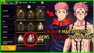 Rapido Satoru Gojo Primer Capitulo Sukuna Skins Y Mapa Jjk Del Capitulo 1 Jujutsu Kaisen Free Fire