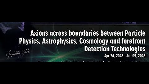 Georg Raffelt: "Axions astrophysics" - Lecture II