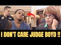 Defendant SNAPS at Judge Boyd After Refusing Orders!!