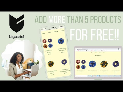 Add More Than 5 Products To Your Free Big Cartel Website | Big Cartel Hack