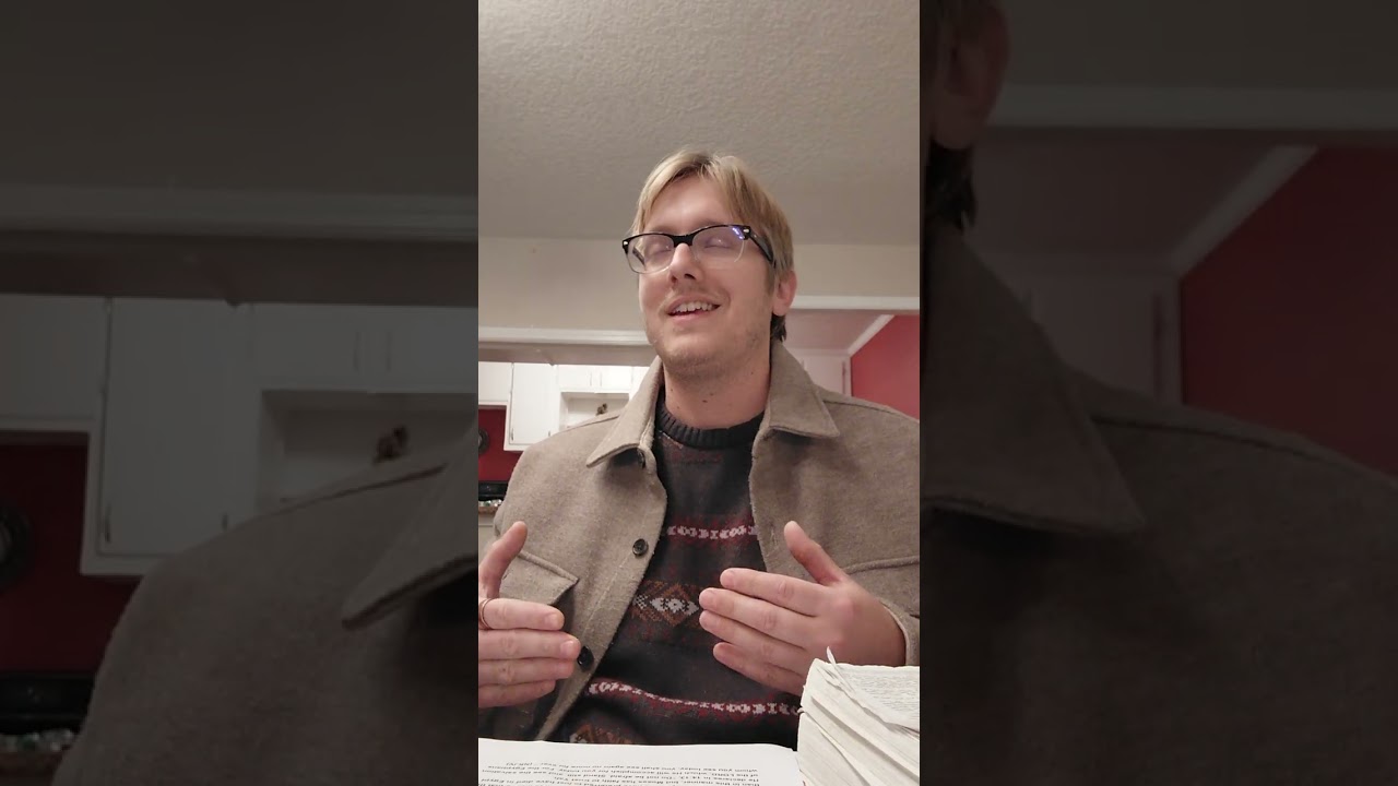 "And He Let Go" weekly scripture study