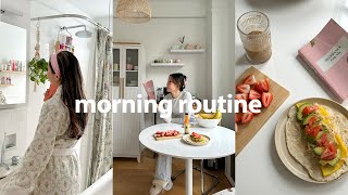7am morning routine | productive and realistic habits, calm mornings, self care routine)