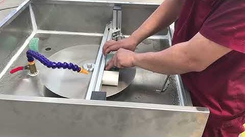 Microslide / Microscope slide glass chamfer machine 载玻片玻璃倒角机