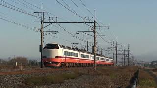 【2009-12-06】すでに懐かしい485系とEF64の離合風景