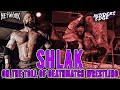 Shlak talks about the toll that deathmatch wrestling has on his body