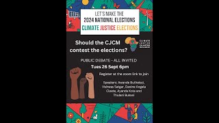 Public Debate: Should the CJCM contest the elections?