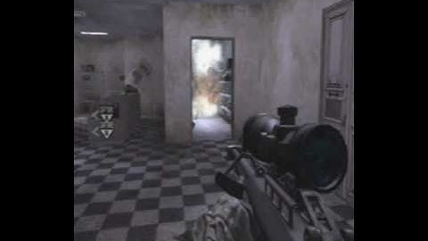 COD4 barrett .50 caliber sniper montage