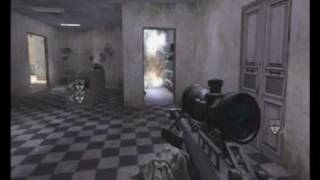 COD4 barrett .50 caliber sniper montage