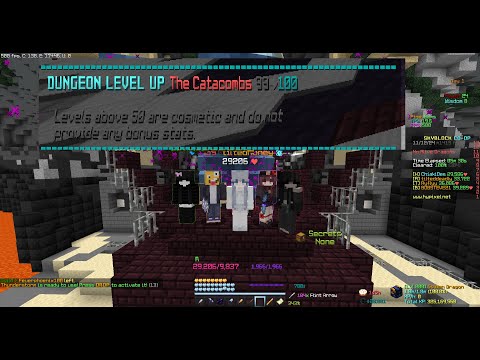 Cata 100 M7 Mage POV | Hypixel Skyblock