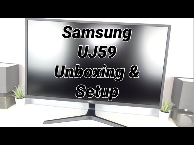 Monitor Samsung UJ59 - 32 Ultra HD 4K