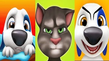 My Talking Hank vs Talking Tom 2 Gameplay (android & ios) part 33