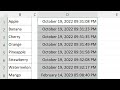 How to insert timestamp in excel when cell changes