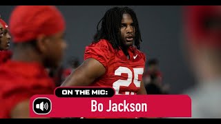 Ohio State's Bo Jackson on how he can grow as a freshman this spring