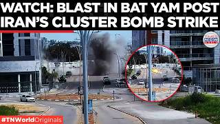 Explosion In Bat Yam Iranian Cluster Strike Leaves Devastation In Israel Us-Iran War