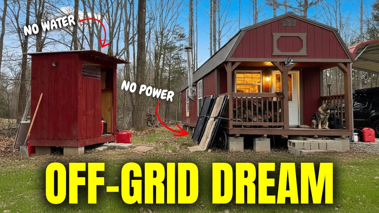 He Built His Off-Grid Dream From Nothing! (It Takes Grit)