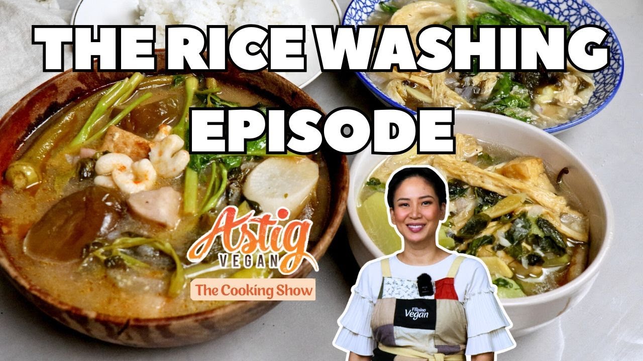 Астиг Веган готовит ВЕГАНСКИЕ СИНИГАНГ, ТИНОЛУ И ПЕСА