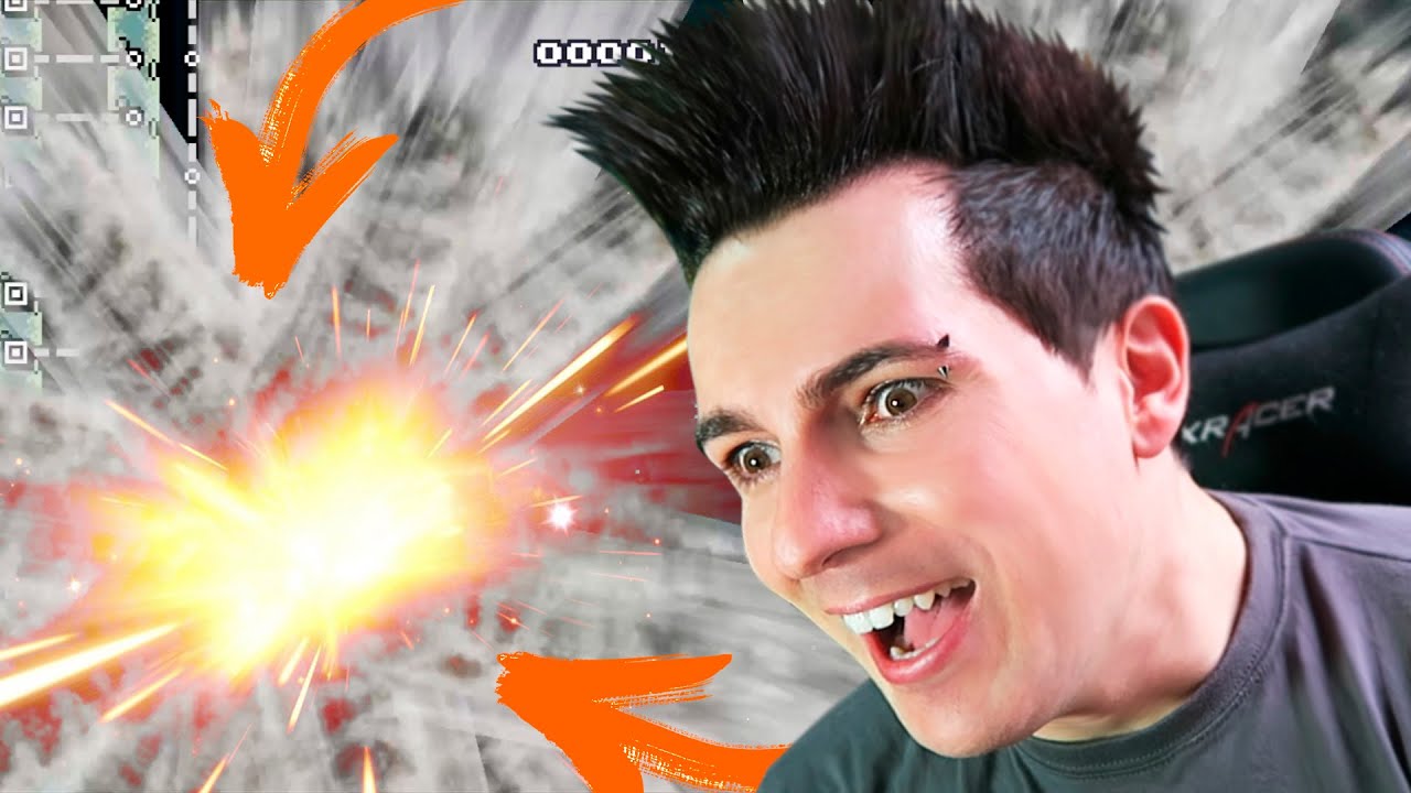 SUPER GLITCH - 1 MILLON DE PUÑETAZOS | Super Mario Maker