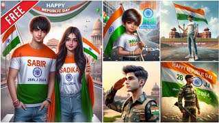 How to Create 3D AI Republic Day Photo 🇮🇳 26 January Photo Editing | Bing Image Creator - SABIR BRO screenshot 4