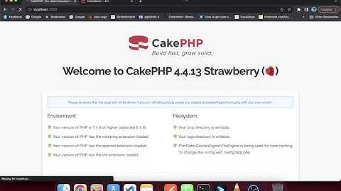 Docker+Cakephp+Mysql easy and professional way.