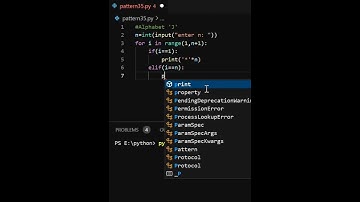 pattern 35 #python #coding #shorts