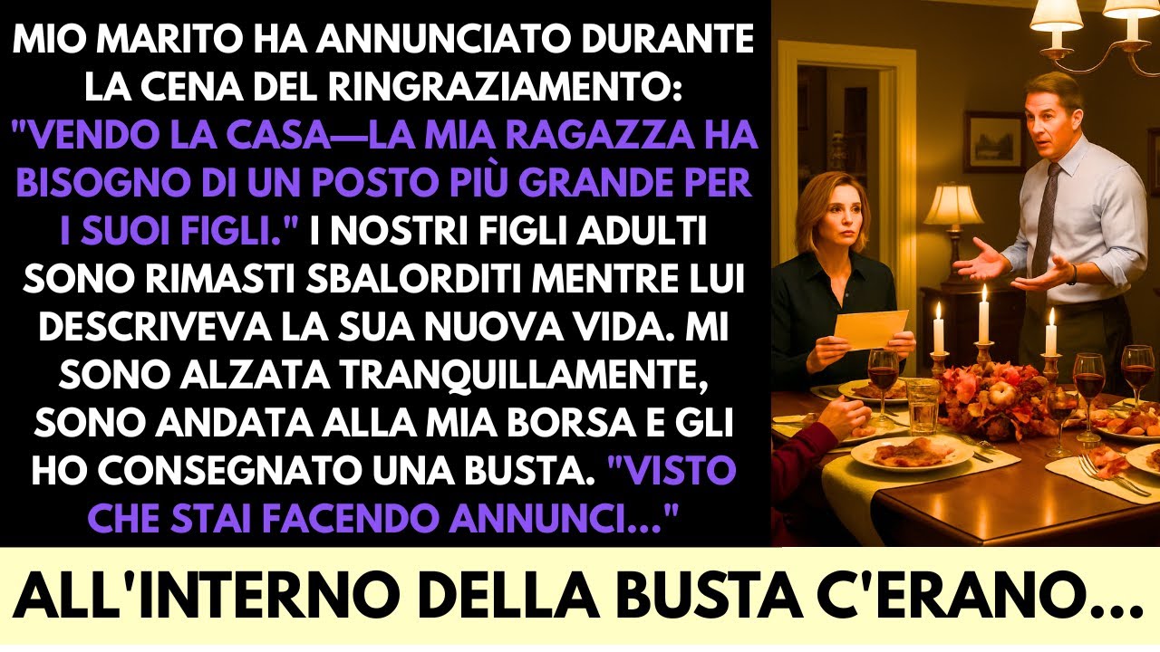 Mio Marito Ha Detto Che Vende La Nostra Casa Per La Fidanzata—Ma Non Si Aspettava Cosa Gli Ho Dato
