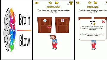 Brain Blow level 204 Solution