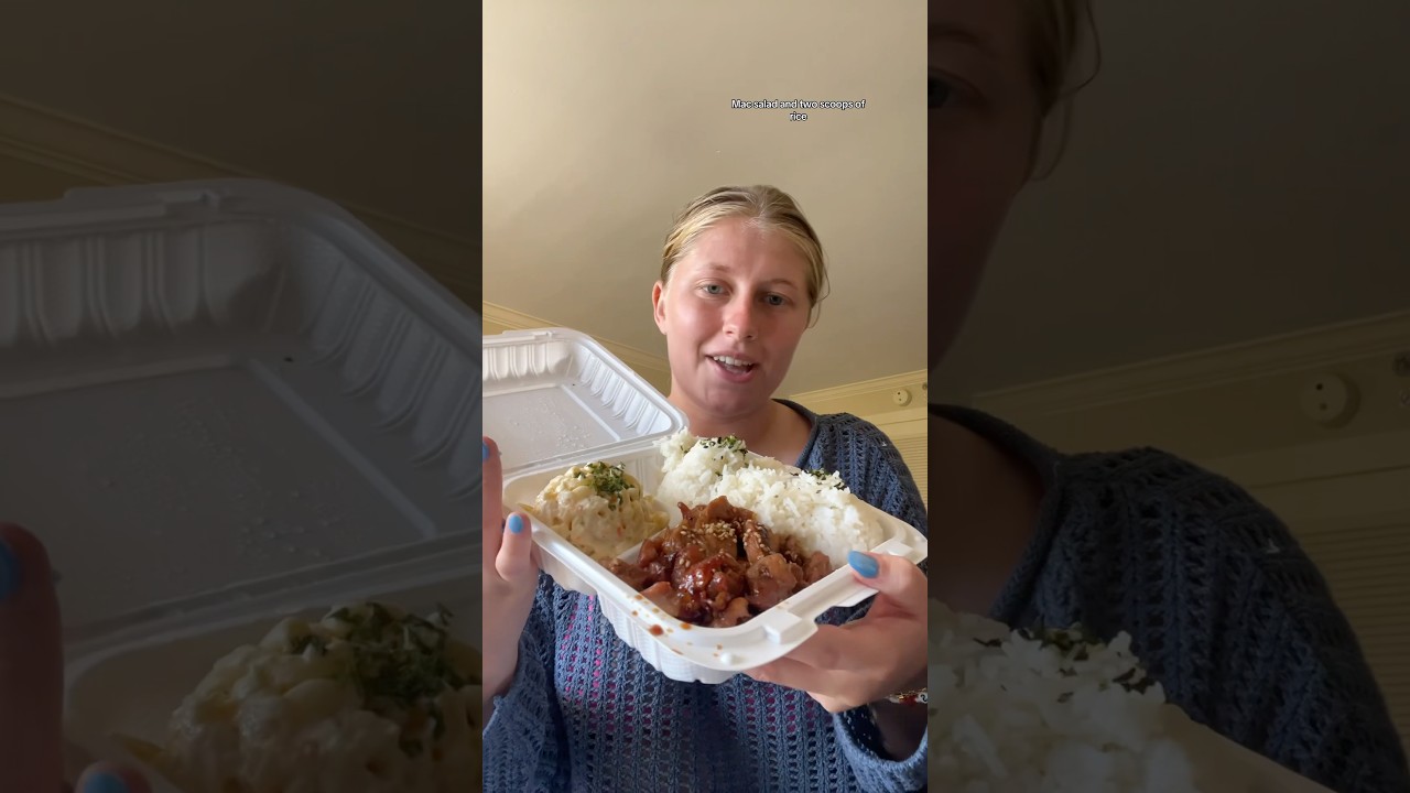 HAWAIIAN FOOD IN HONOLULU 😍😋 