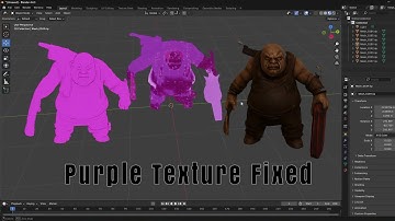 Fix PinkPurple Missing Textures in Blender Fast