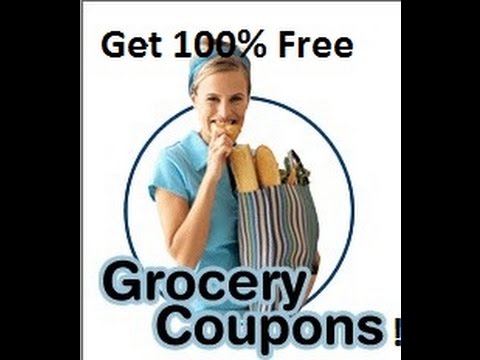 How To Get A Free Grocery Coupon!  Get A Grocery Coupon & Save 90% Your Cost! Free Grocery Coupon!