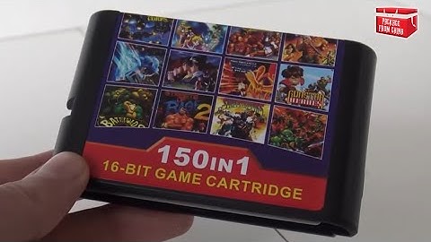 The 150 in1  Sega Genesis Ali Express Game Collection 😃
