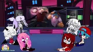 FNF Characters React to Friday Night Funkin' Memes Compilation Parts 1 - 10 | Gacha Club