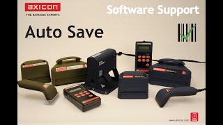 AutoSave Axicon Barcode Verifier