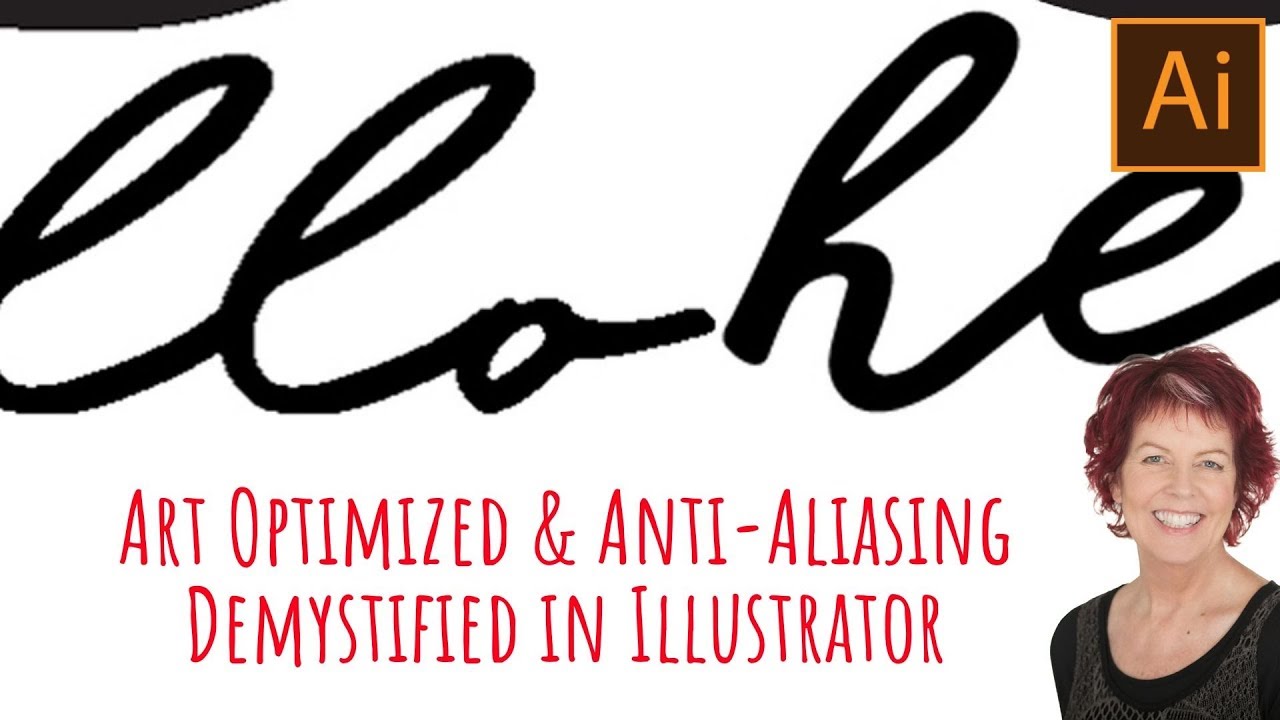 Illustrator art optimized and anti aliasing demystified youtube