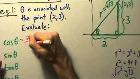 Trigonometry - Reference Triangles - Example 1