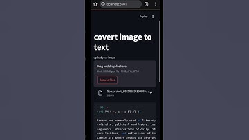 Turn Images into Text in Seconds! 🧠 | Streamlit + pytesseract OCR Magic 🔍 #shorts
