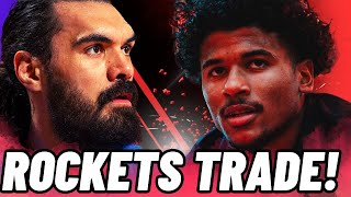 HOUSTON ROCKETS TRADE FOR STEVEN ADAMS! JALEN GREEN OFFERED TO THE NETS FOR MIKAL BRIDGES? AND MORE!