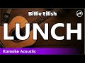 Billie Eilish - LUNCH (SLOW acoustic karaoke)