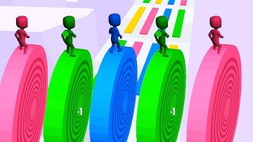 Layers Roll - All levels Gameplay android/ios