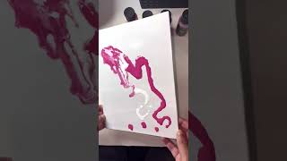 So satisfying 😍 acrylic pour painting🎨 #art #artbusiness #painting #acrylicpouring #handdrawn #art