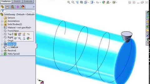 Advanced part Modelling 10 Multibody Parts   08 Swept Cuts with Bodies