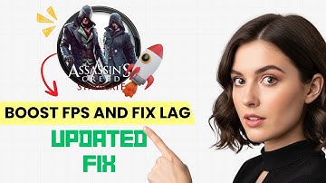 How to BOOST FPS and FIX LAG in Assassin